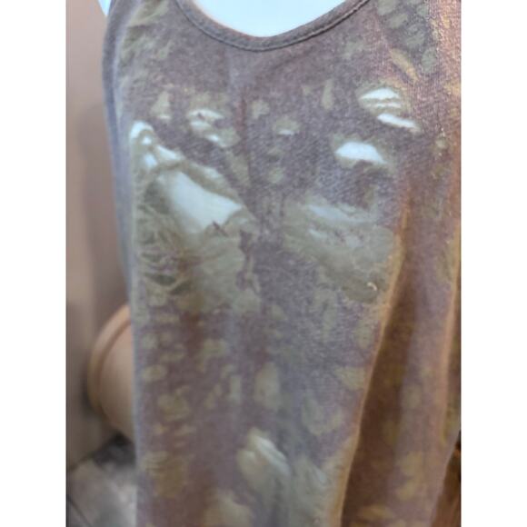 Ladies Large ALO Yoga Pure Distressed Tank Top in Browns - Picture 11 of 11